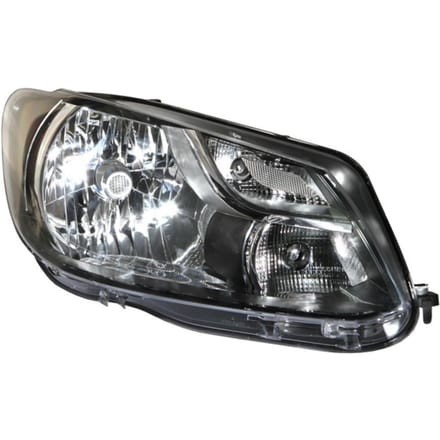 Koplampen TYC 20-12473-05-2, rechts