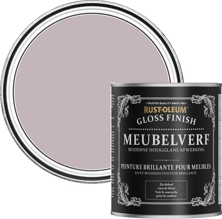 Rust-Oleum Paars Meubelverf Hoogglans - Lila 750ml