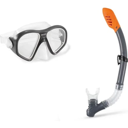 Masker + tube zwemset voor kinderen Intex Reef Rider