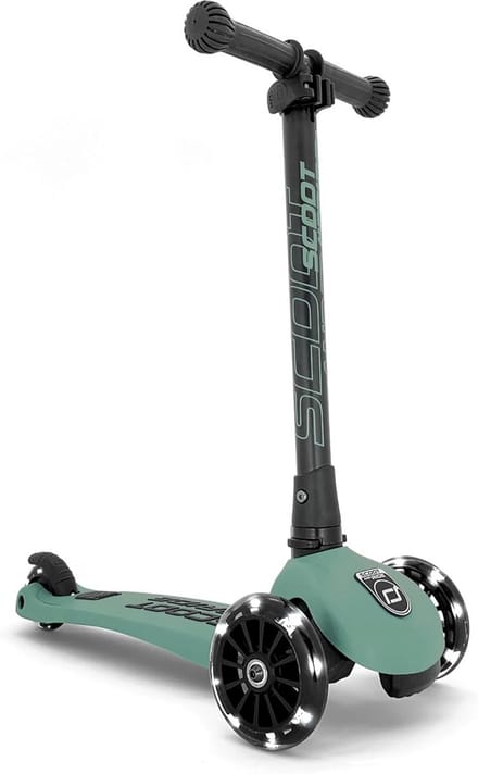 3-Wiel Loopfiets en Step met LED Wielen