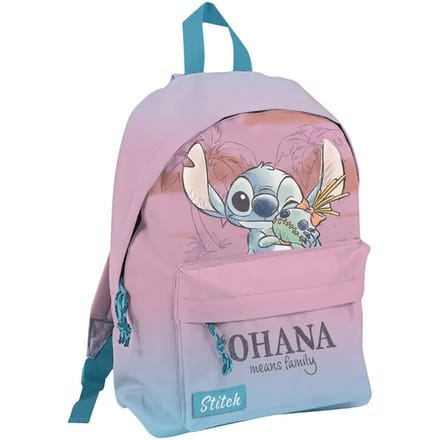 Sac à dos pour enfants à deux compartiments Stitch Scrump Disney Licence Enfants 1 Pièce