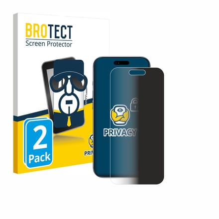 BROTECT - privacy screenprotector voor Apple iPhone Air - Folie Beschermfolie Blauwlichtfilter 2 Stuks