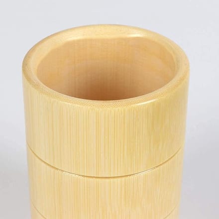 Bamboe Cups - Massage Cups - Ontspanningsmassage - Set van 3 - Diverse Maten - Natuurlijk