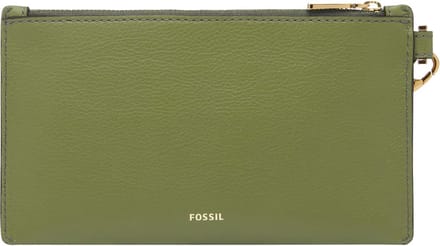 FOSSIL polstasje accessoiretas Gift Wristlet Tarragon olijfgroen