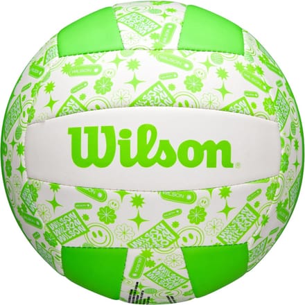 Wilson Volleybal STAMP Graffiti Groen/Wit Maat 5