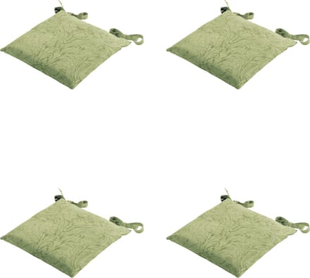 Madison - Zitkussen - Universeel - 4 st - 46x46cm - Nori Green - Groen