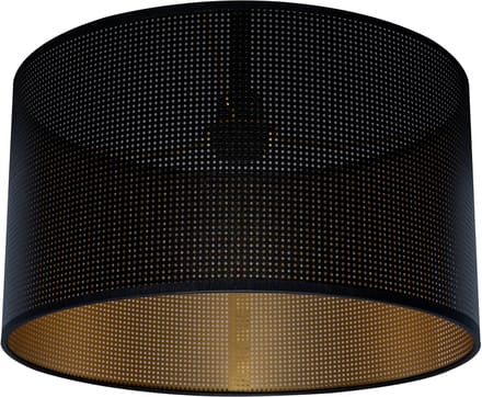 Uniqq lampenkap geperforeerd kunststof Ø 30 cm - 20 cm hoog