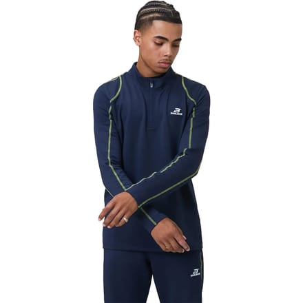 1/2 rits trainingsjack Banlieue Contrast Stitch
