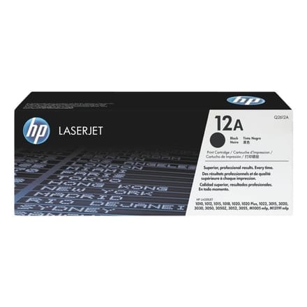 HP Toner 12A Origineel Zwart 2000 bladzijden Q2612A