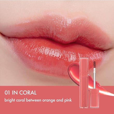 Rom&nd Rom&amp;nd Dewy Ful Water Tint 01 In Coral 5 g