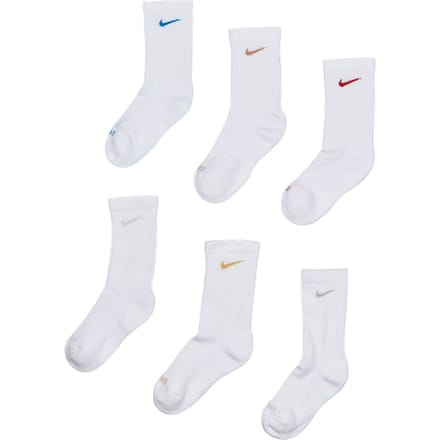 Nike Everyday Cushioned Crew 6 Pack Sokken Unisex - Wit - Maat 42 - 46