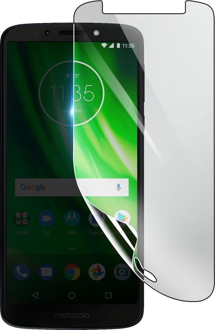 3mk, Geschikt voor Motorola Moto G6 Play, Schokbestendige Hydrogel Screenprotector, Transparant