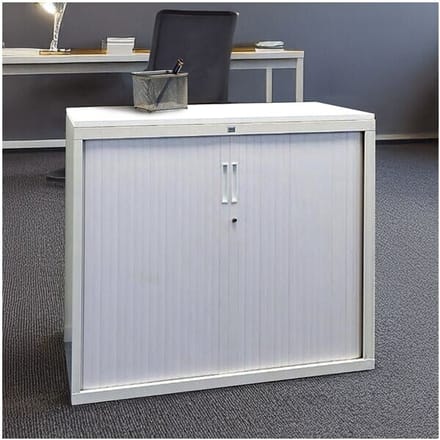 Topblad voor roldeurkast 80cmx45cm, wit