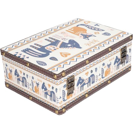 Houten Sieradendoos Britse Stijl Waterdicht PU Leer Duurzaam Brede Toepassing Houten Schat gray