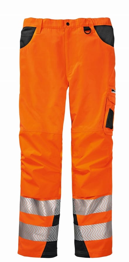 4PROTECT Signaalbroek Tennessee feloranje/grijs