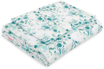 Beddengoedset 2-dlg met vulling - eucaliptus mint