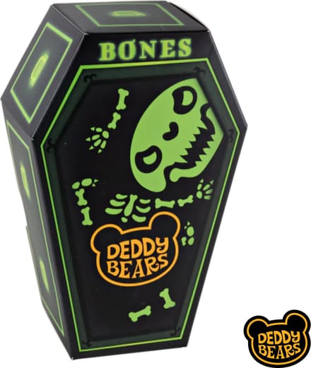 Deddy Bears - Bones knuffel - 12 cm - Pluche