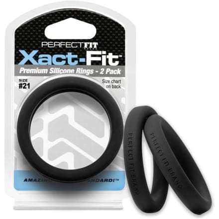 Perfect Fit - 2 Siliconen Cockringen - 53.5 mm