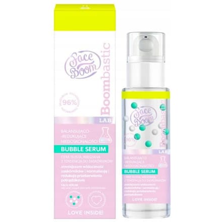 Bodyboom Faceboom Boombastic Lab Bubble Balancing and Imperfection-Reducing Serum 30 ml