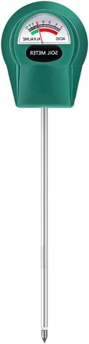 Bodem PH Tester - Grond Zuurmeter - Planten Verzorgen - Snelle Meting Batterijloos - 25.5 cm - Groen
