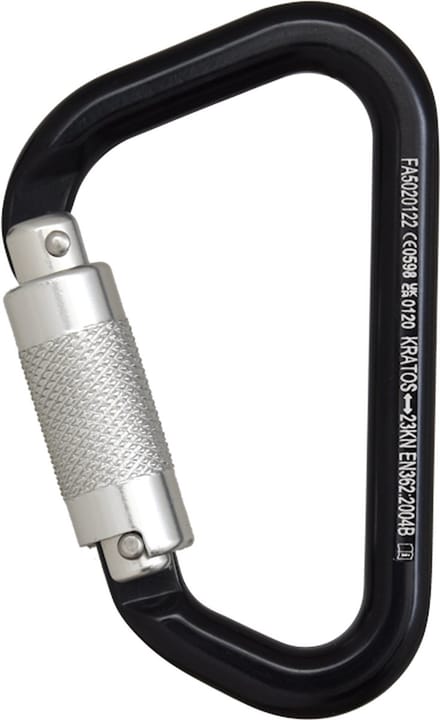 Kratos Aluminium karabijnhaak - Automatische vergrendeling - opening 21mm
