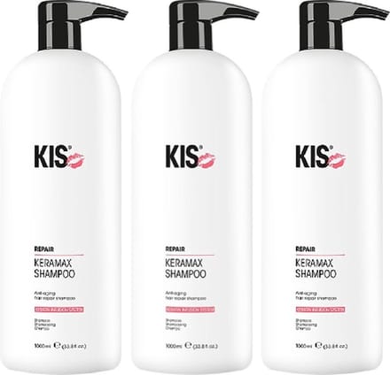 KIS - Kappers KeraMax - voordeelverpakking - 6 x 1000 ml - Shampoo