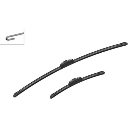 Wisserblad BOSCH Aerotwin Retrofit 3 397 014 637, 700/340mm, Voor, 2 Stuk