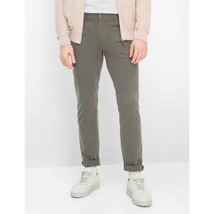 Brax Heren Broek  Style CHUCK OLIVE Groen Olijf, groen - olijf, maat 36/32