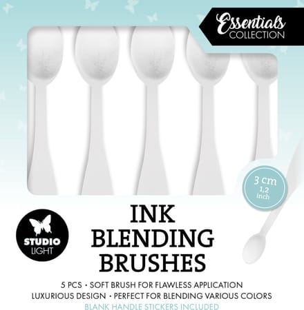 Ink blending brushes 3 cm 5 stuks