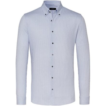 Desoto Luxury Overhemd Luxury Allover Fine Stripes Navy / male