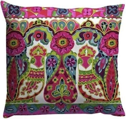 Covers & Co Sierkussen gevuld - Poppy 40x40 - Multi
