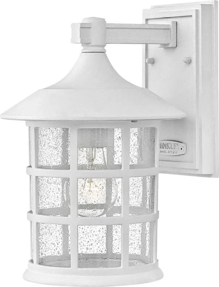 Hinkley LED Wand Buitenlamp Freeport | 1X E27 Max 40W | IP44 | Dimbaar | Textured White