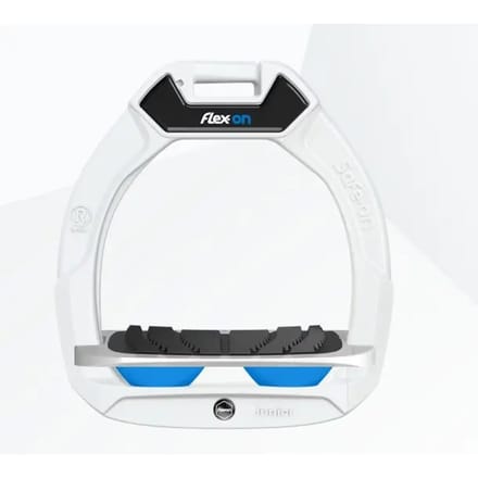 Veiligheidsstijgbeugels Schuin Grip Wit/Grijs/Blauw kind Flex-On Safe-On