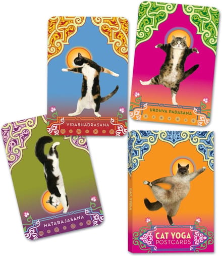Cat Yoga Postcards