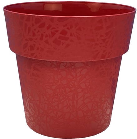 Bloempot - RIVIERA - Terea - Ø 58 cm - Rood