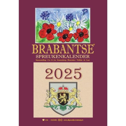 Brabantse Spreukenkalender 2025 - Cor Swanenberg