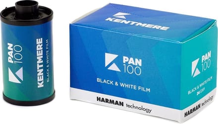 Kentmere Pan 100 135 36EXP Zwart/Wit Film