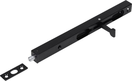 Wovar Kantschuif Zwart Bascule 200 x 17 x 15 mm | Per Stuk