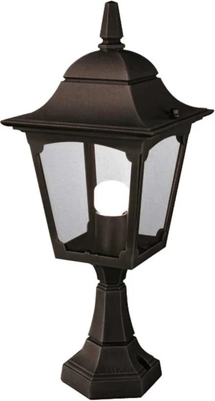 Elstead Lighting Mini LED Tuin Pilaar Chapel | 1X E27 Max 60W | IP44 (Outdoor) | Black