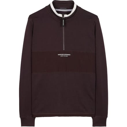 Weekend Offender Lusaka Heren Donkere Chocolade Trui