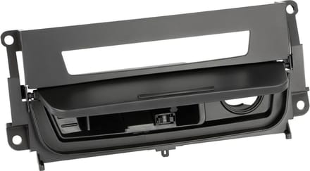 1-DIN Paneel geschikt voor BMW 3-Serie (E90/E91/E92/E93) 2005-2013 Kleur: Zwart