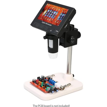 1000X 4,3  LCD-scherm draagbare microscoop 720P LED digitale vergrootglas met houder voor printplaat
