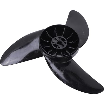 3-blads propeller voor boot Technische kunststof Elektrische roterende propeller voor boegschroef 12V black