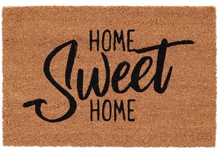 Esschert Design Deurmat | van Kokosvezels | 'Home sweet home'