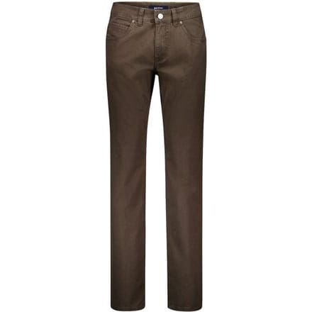 Gardeur Broek Bill Everyday Fine Patterned Cotton Soft Touch Comfort Stretch Bruin / male