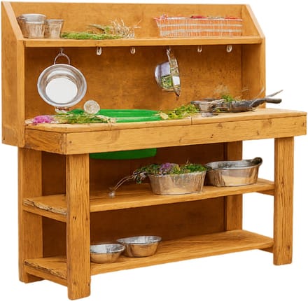 Grote modderkeuken