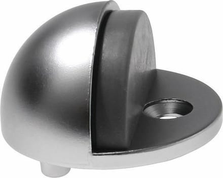 Protect-it Deurstopper/deurbuffer Moon - 1x - D45mm - verchroomd - mat