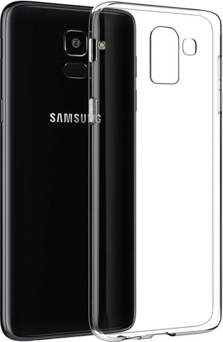 Hoesje voor Samsung Galaxy J6 2018 backcover Shockproof siliconen Transparant
