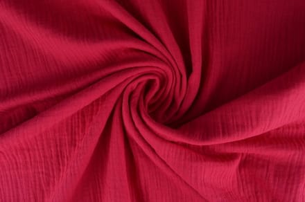 Hydrofiel stof / Mousseline stof / Roze / 10 meter