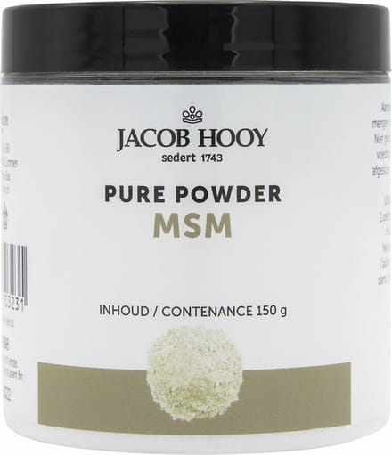 Jacob Hooy Pure Powder MSM 150 Gram